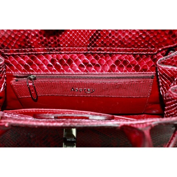 ASPREY PYTHON HAND SHOULDER BAG - Picture 7 of 7